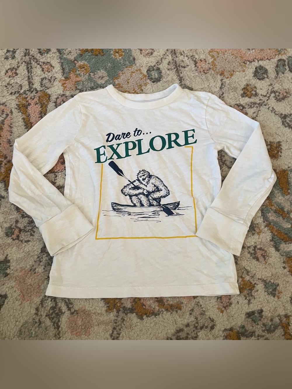 Crewcuts Yeti Bigfoot Explore Long Sleeve Tee 4/5